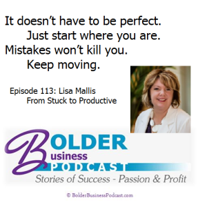 Lisa Mallis - Aprille Janes - Bolder Business Podcast