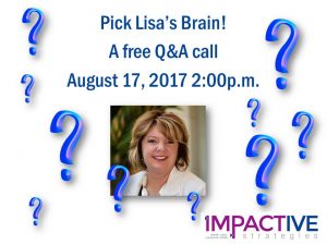 Pick Lisa’s Brain logo